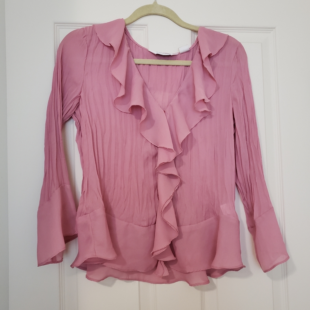 Sheer blouse